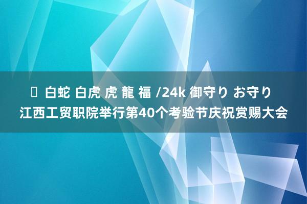 ✨白蛇 白虎 虎 龍 福 /24k 御守り お守り 江西工贸职院举行第40个考验节庆祝赏赐大会