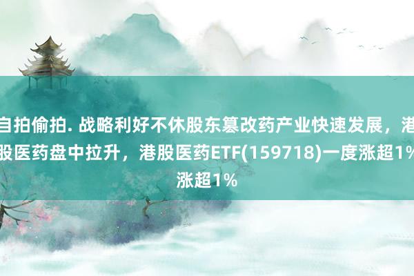 自拍偷拍. 战略利好不休股东篡改药产业快速发展，港股医药盘中拉升，港股医药ETF(159718)一度涨超1%