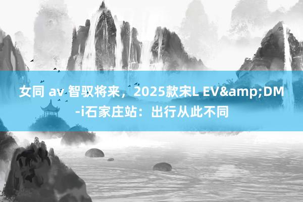 女同 av 智驭将来，2025款宋L EV&DM-i石家庄站：出行从此不同